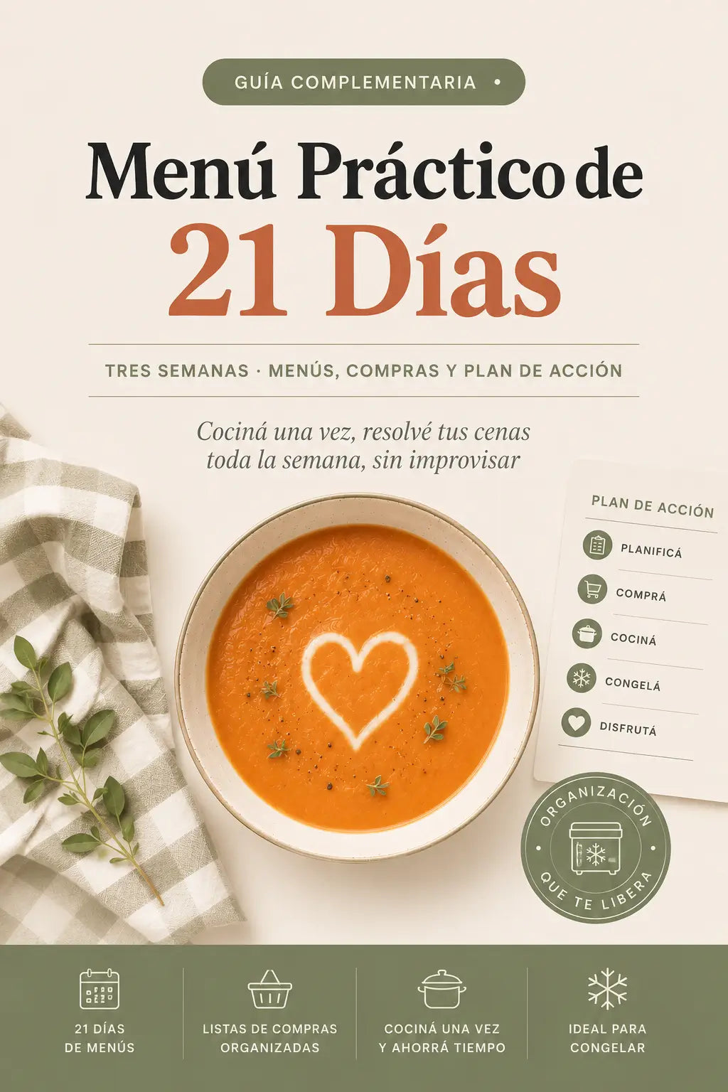 Ebook del Método de las Sopas que Deshinchan + 10 Bonos + App Mi Ayudante